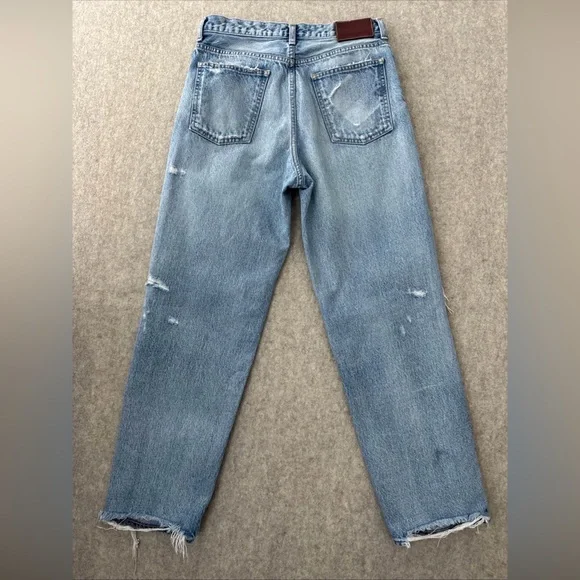 Moussy Vintage Distressed Slim Jeans Womens 27 - Picture 12 of 16